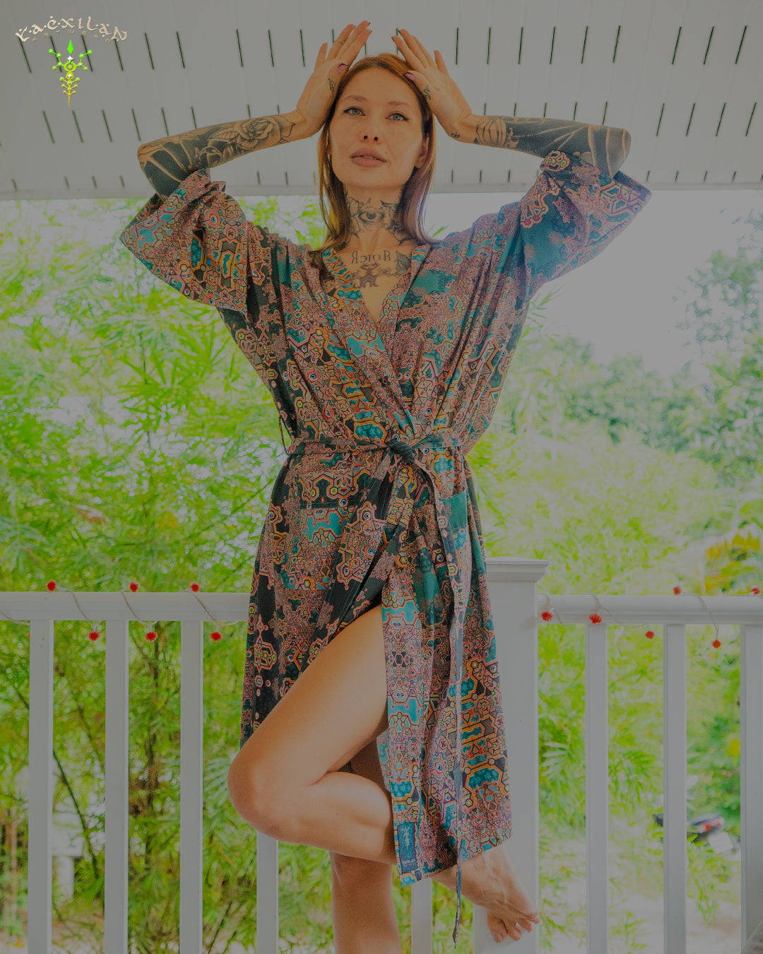 Classic Kimono Long / Cotton Vicose Blend - ATLANTHEON